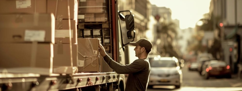 distribución de mercancias